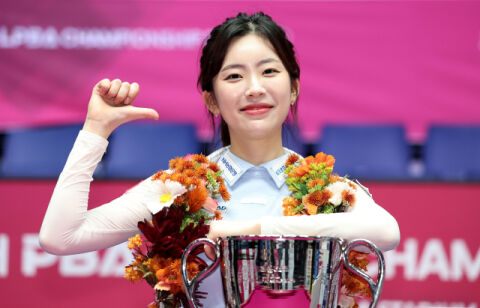 '차세대 스타' 정수빈, 생애 첫 정상 등극!&hellip;이미래 꺾고 데뷔 4년 만에 우승 "처음 당구 시작했을 때 아무것도 몰라서 막막했는데"