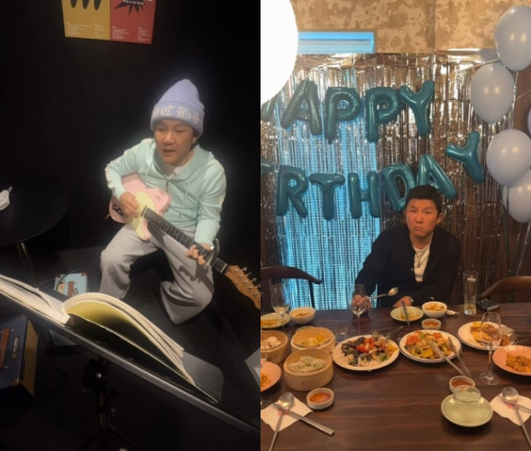 코미디언 조세호의 사생활이 담긴 영상 / 정수지 씨 소셜미디어
