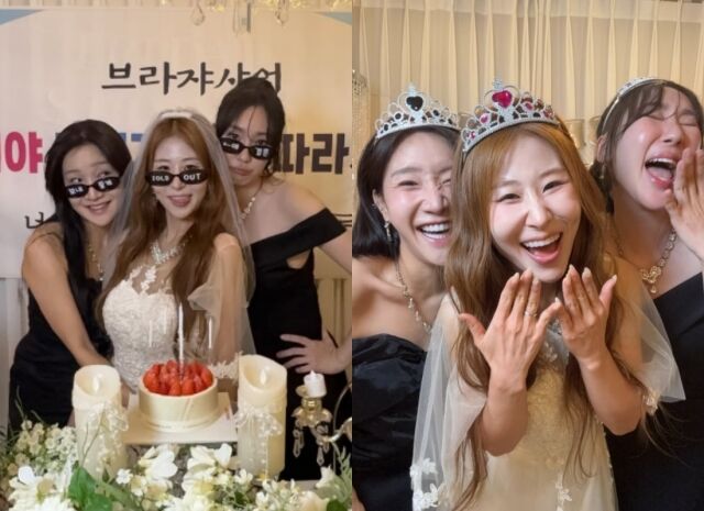 박세미와 김지유, 김진주./김진주 인스타그램