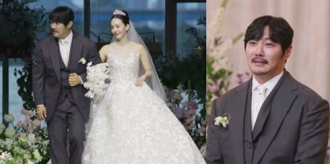 KCM, 15년 기다린 결혼식서 터진 눈물&hellip;&hearts;방예원 웨딩드레스에 "천사가 내려와" [슈돌]