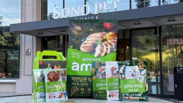 ‘바른 먹거리, 바른 즐거움’ 캠페인에 제공되는 풀무원아미오 대표 제품. /풀무원