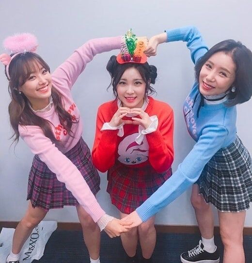 왼쪽부터 그룹 시크릿 전 멤버 송지은, 현 멤버 전효성, 징거 / 전효성 소셜미디어