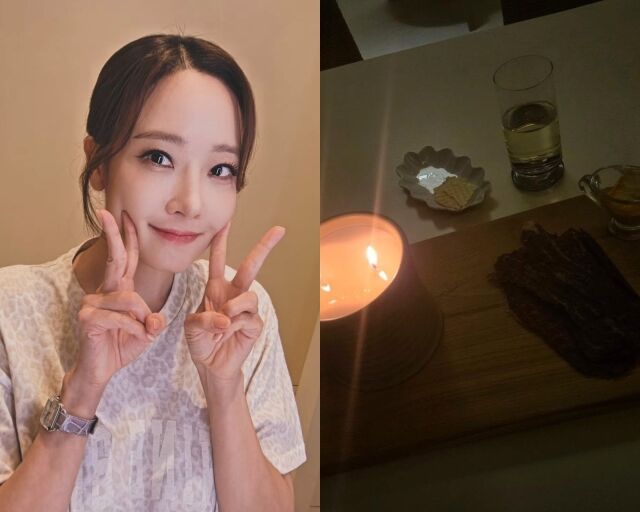 배우 소유진, 소유진이 게재한 사진./소유진 소셜미디어
