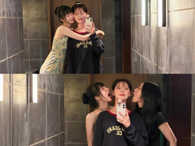 한수아가 카리나, 류진과 친분을 과시했다. / 한수아 소셜미디어
