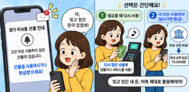 15일 금융위원회와 금융감독원에 따르면 네이버파이낸셜·카카오페이·비바리퍼블리카는 장기 미사용 선불충전금에 대한 정기 통지 및 환급 절차 개선 방안을 이달부터 시행한다. /금융위원회