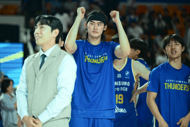 임동언 특유의 헤어밴드./KBL 제공
