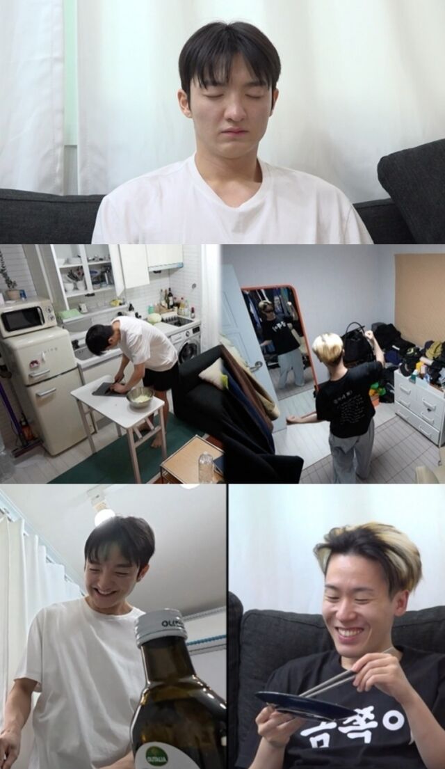 댄스 크루 위댐보이즈의 리더 바타가 예비 신부인 배우 지예은을 향한 남다른 애정을 가감 없이 드러낸다. / MBC 예능 프로그램 '전지적 참견 시점'