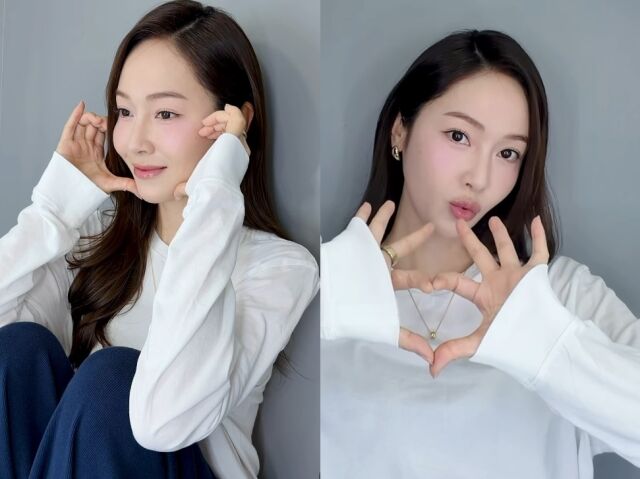 제시카는 지난 15일 자신의 SNS 채널에 "Leave me in a photobooth(포토 부스에 더 있고싶어)"라는 문구와 함께 여러 장의 사진과 영상을 게시했다. /제시카 소셜미디어