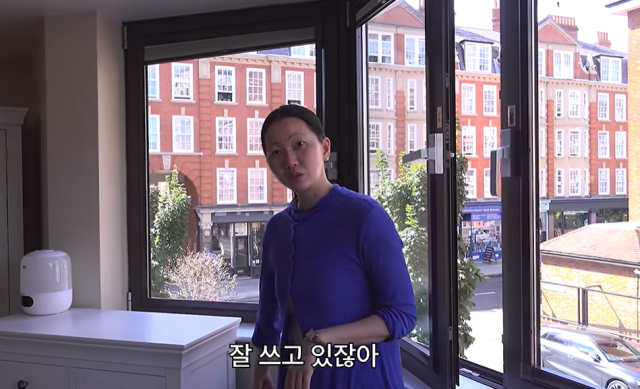 장윤주 런던집./유튜브 채널 '윤쥬르 장윤주'