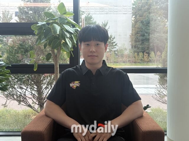 최근 기자와 인터뷰를 가진 한국전력 세터 배해찬솔./이정원 기자