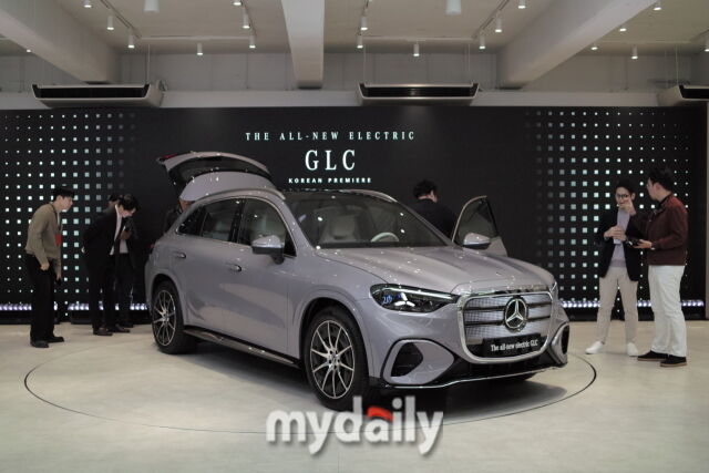 디 올-뉴 일렉트릭 메르세데스-벤츠 GLC. /윤진웅 기자