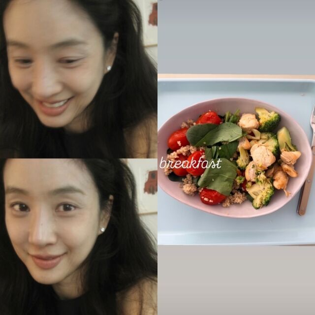 배우 정려원, 정려원이 게재한 사진./정려원 소셜미디어