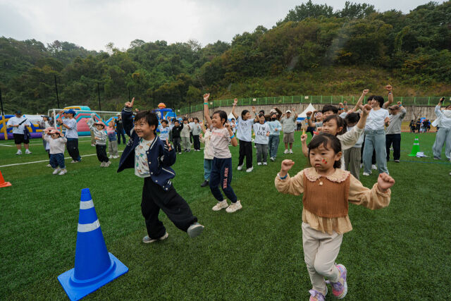 '가치운동회' 참가자들이 활동을 벌이고 있다. /국민체육진흥공단 제공
