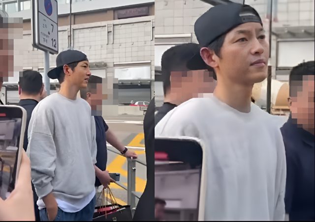 최근 각종 온라인 커뮤니티와 SNS에는 해외 길거리에서 송중기가 자신을 알아본 팬들과 마주한 모습이 담긴 영상이 급속도로 확산됐다. /소셜미디어