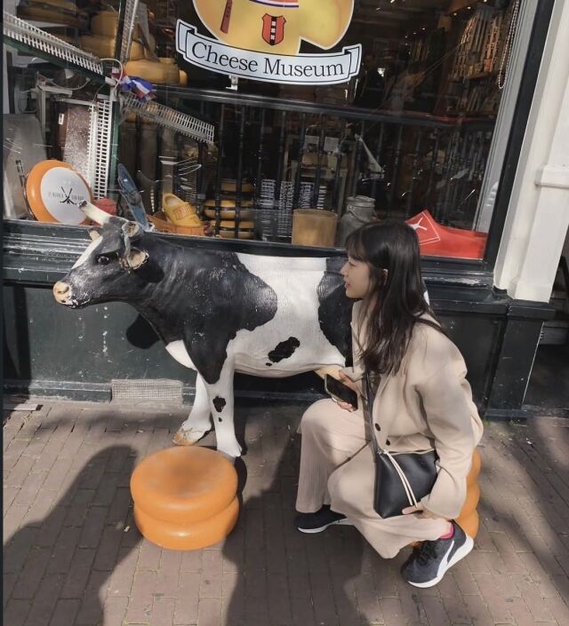 유학 시절 카즈하/소셜미디어