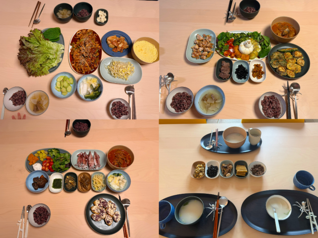 손예진이 직접 차린 푸짐한 집밥을 공개하며 요리에 대한 남다른 애정을 드러냈다. / 손예진 SNS