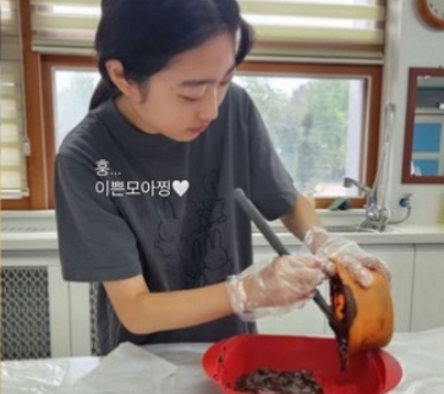 코미디언 김미려 딸 정모아/ 소셜미디어
