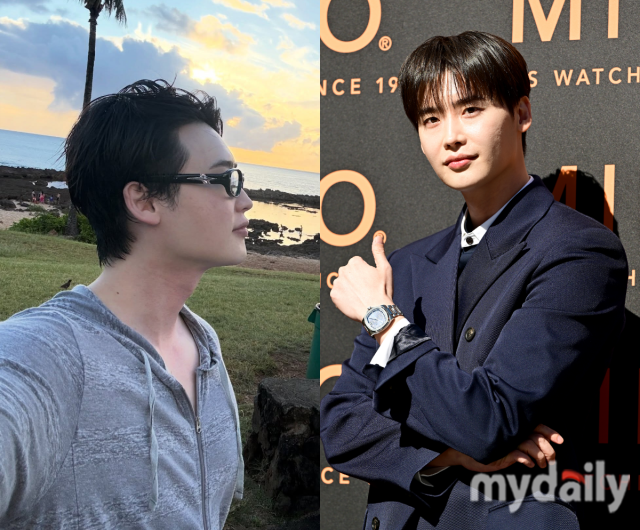 이종석이 한 달 전과는 사뭇 달라진 비주얼로 공식석상에 등장해 이목을 집중시켰다. / 이종석 SNS, 마이데일리.