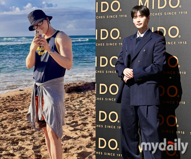 이종석이 한 달 전과는 사뭇 달라진 비주얼로 공식석상에 등장해 이목을 집중시켰다. / 이종석 SNS, 마이데일리.