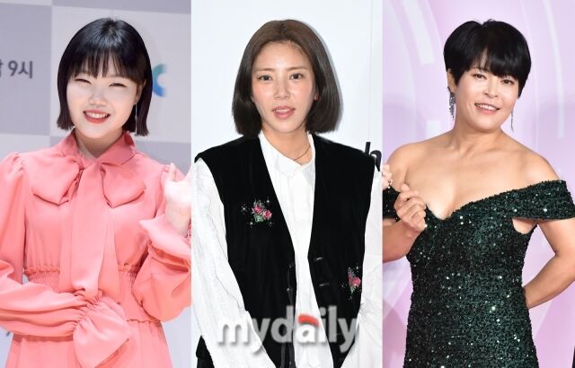악뮤 이수현, 가수 겸 배우 손담비, 코미디언 조혜련./마이데일리