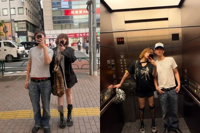 현아 용준형 부부가 커플 인증사진을 공유했다. / 현아 소셜미디어