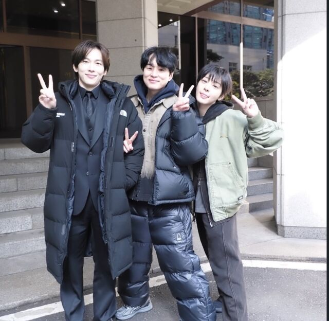 왼쪽부터 임시완, 박단희 감독, 설인아/소셜미디어