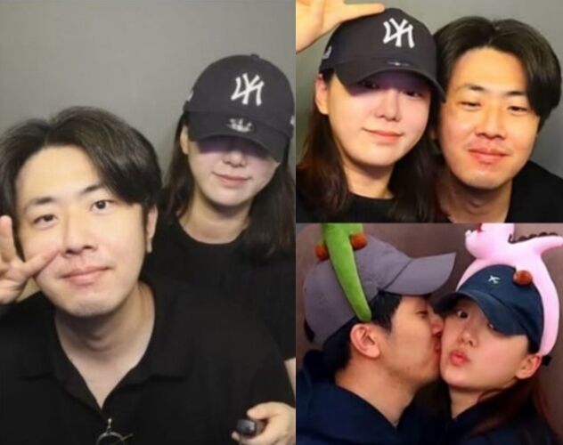 31기 영호와 옥순이 커플샷이 유출됐다. / 온라인 커뮤니티