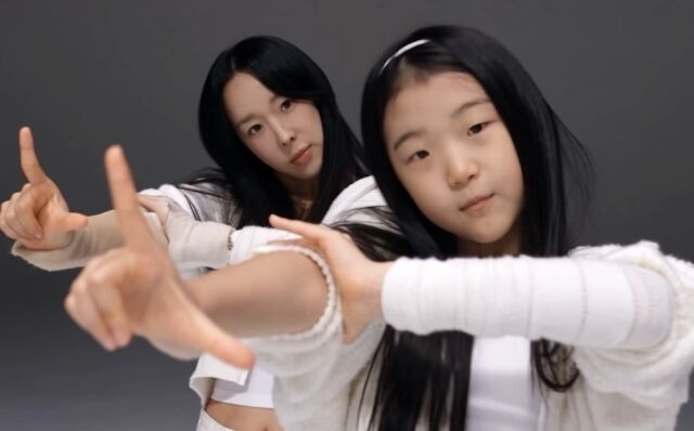 이지혜와 문태리 모녀 /소셜미디어