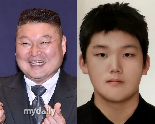 방송인 강호동, 강호동의 아들 강시후 군./마이데일리, 온라인 커뮤니티