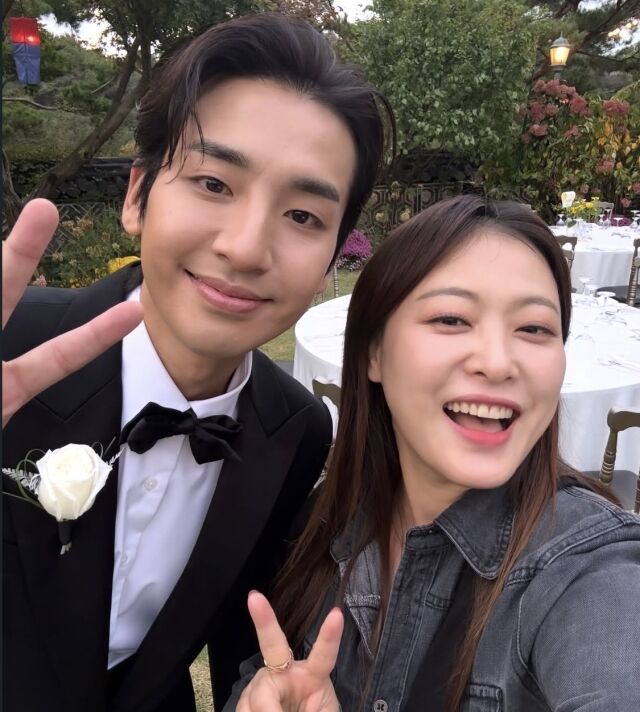 송지호와 심진화/소셜미디어
