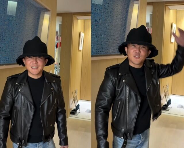조세호는 자택으로 추정되는 공간에서 정수리 부분이 뿔처럼 솟아 있는 특이한 모자를 포함해 각종 모자를 착용한 채 아내에게 확인을 부탁하며 웃음을 자아냈다./조세호 아내 정수지 소셜미디어
