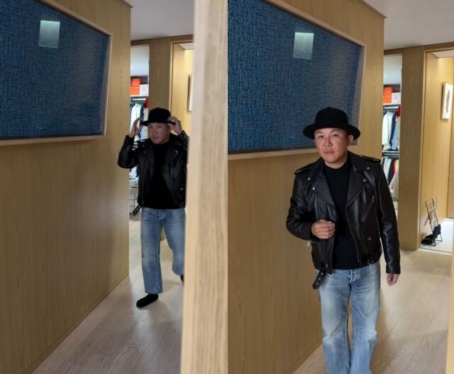 조폭 연루 의혹으로 출연 중이던 프로그램에서 연이어 하차하며 사실상 '백수'가 될 위기에 처한 개그맨 조세호의 자택에서 억대의 가치를 지닌 것으로 추정되는 그림이 포착돼 화제를 모으고 있다./조세호 아내 정수지 인스타그램