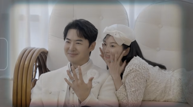 전진이 아내 류이서와 결혼 6주년을 기념하는 웨딩 촬영 도중 울컥한 심경을 고백했다. / 유튜브 채널 '내사랑 류이서'